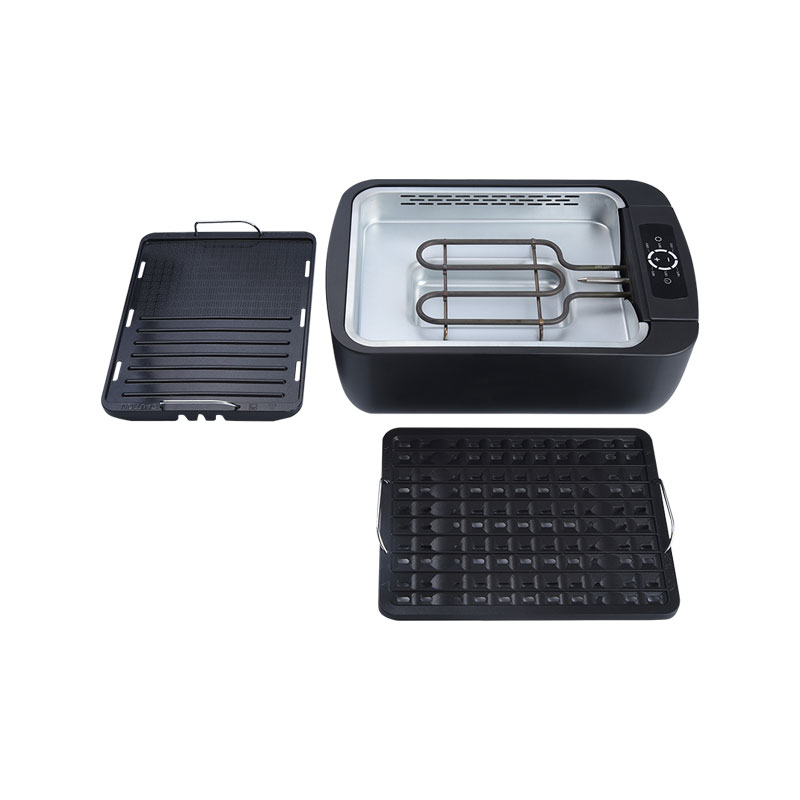 ซีรีส์ไร้ควัน: WT-ISG802 กระทะย่างบาร์บีคิวไร้ควันไฟฟ้าพร้อมระบบควบคุมอุณหภูมิ